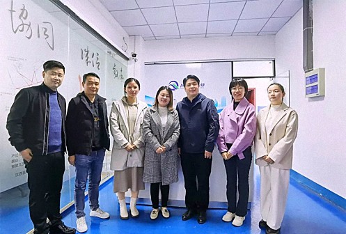 【学员走访】记走访江西财大新商界57班骆秋旺同学企业——江西医来顺供应链管理有限公司