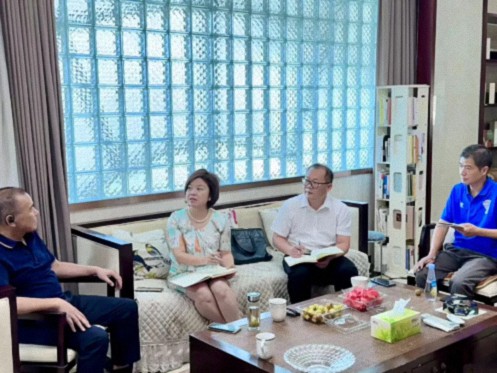 【中心动态】EDP中心齐玲博主任一行赴江西省赣萍商会走访交流